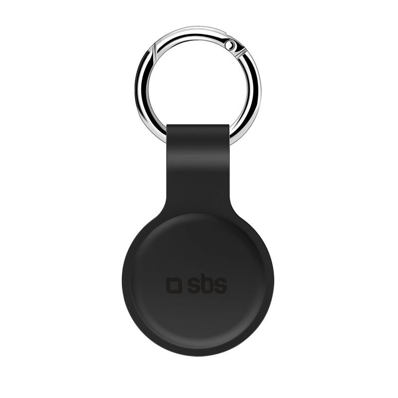 SBS TEAIRTAGCASEDG, Hülle, Grau, Key finder case, Silikon, Kratzresistent, Airtag