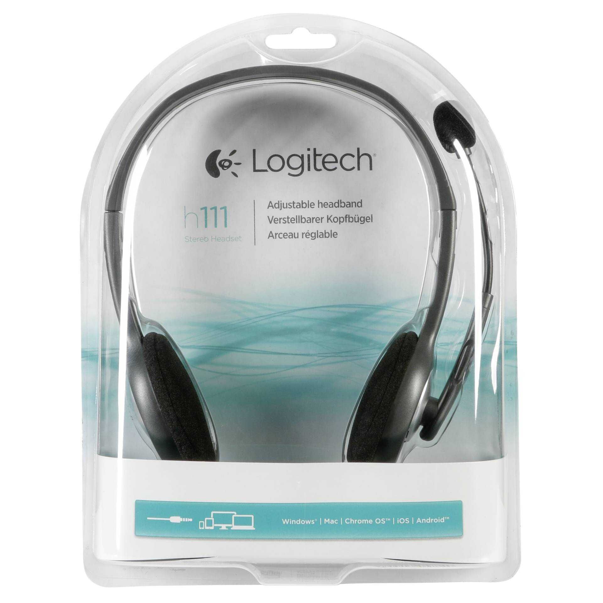 Logitech Stereo H111 - Headset - On-Ear - kabelgebunden