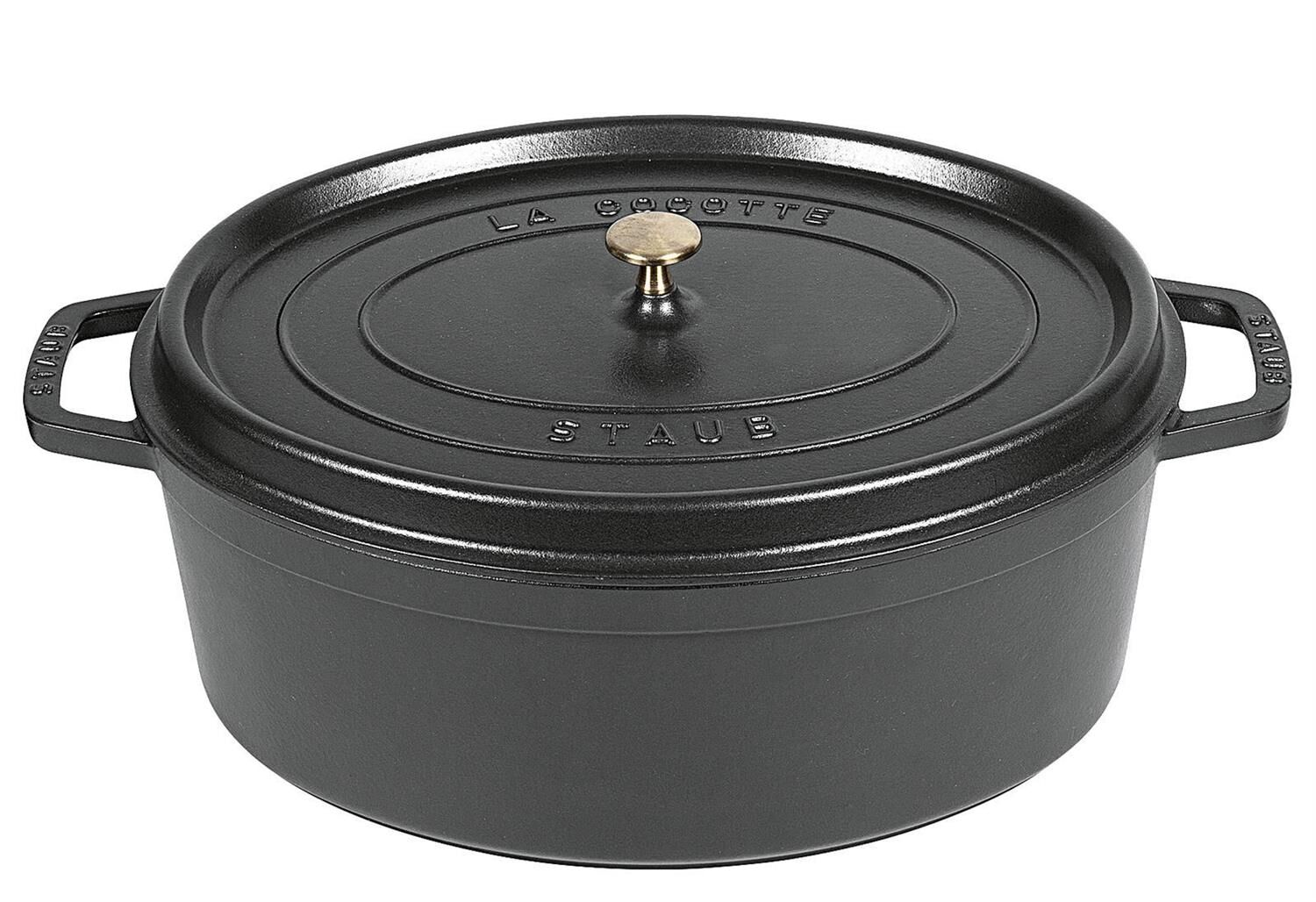 STAUB Bräter Cocotte 12 Liter Ø41cm schwarz
