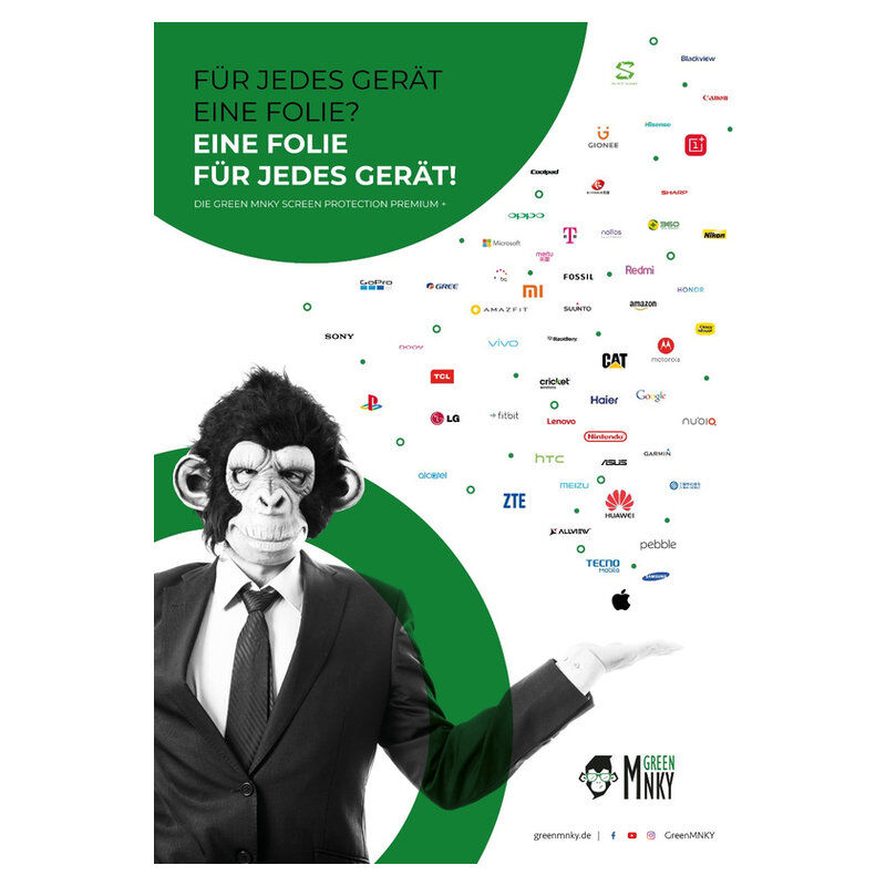 Green MNKY Paper Feel Panzerfolie 7 (transparent)