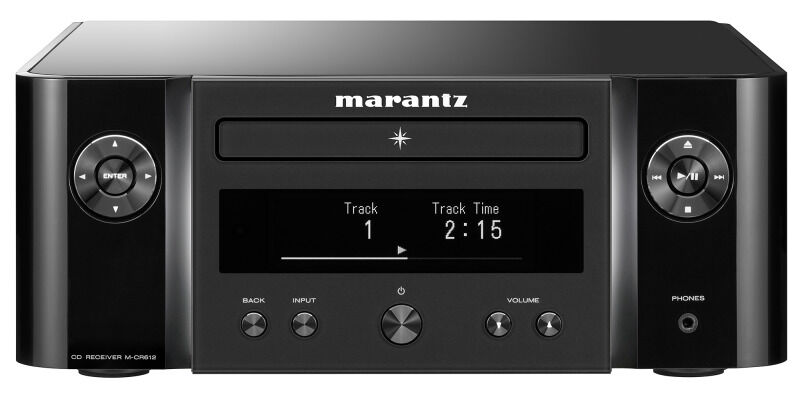 MARANTZ CD-Receiver 2x60W HEOS MP3 WMA UKW BT WiFi USB DAB+ sw MELODY X MCR612/N1B