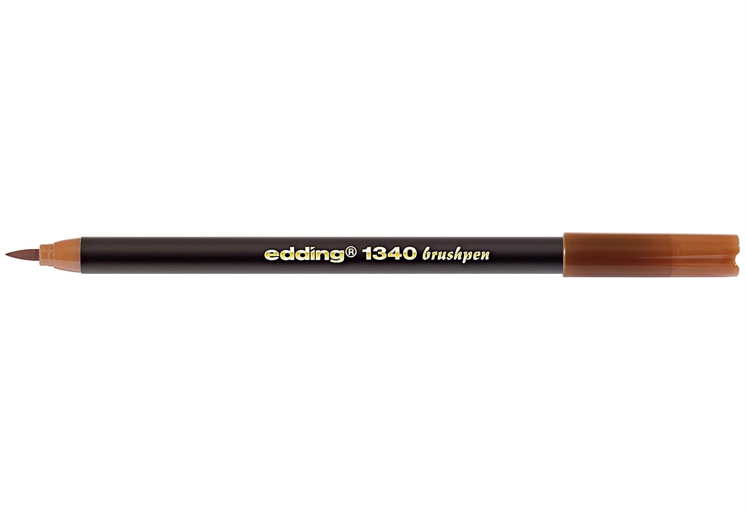 EDDING Fasermaler 1340 Brushpen braun