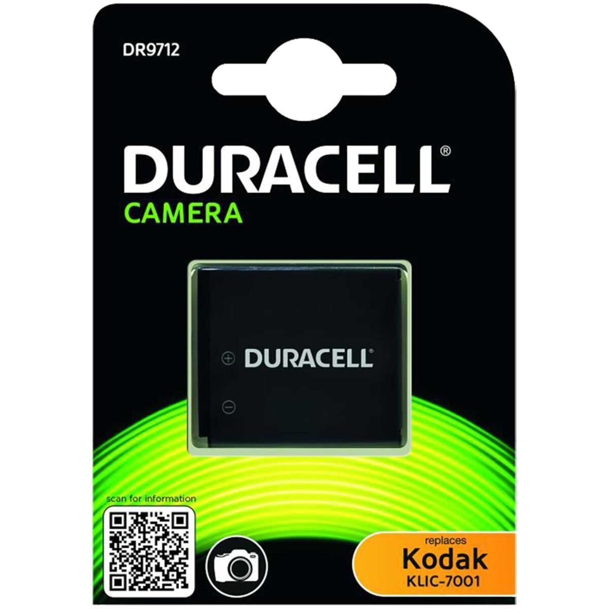 Duracell - Kamerabatterie - Li-Ion - 0.72 Ah - für Kodak EASYSHARE M1063, M1073, M320, M340, M753, M763, M853, M863, M893, V570, V610, V705