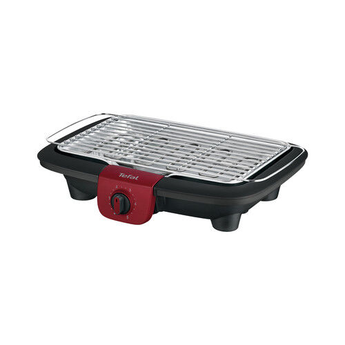 TEFAL BBQ-Tischgrill 2300W Thremostat Grillrost sw-ro BG 90E5