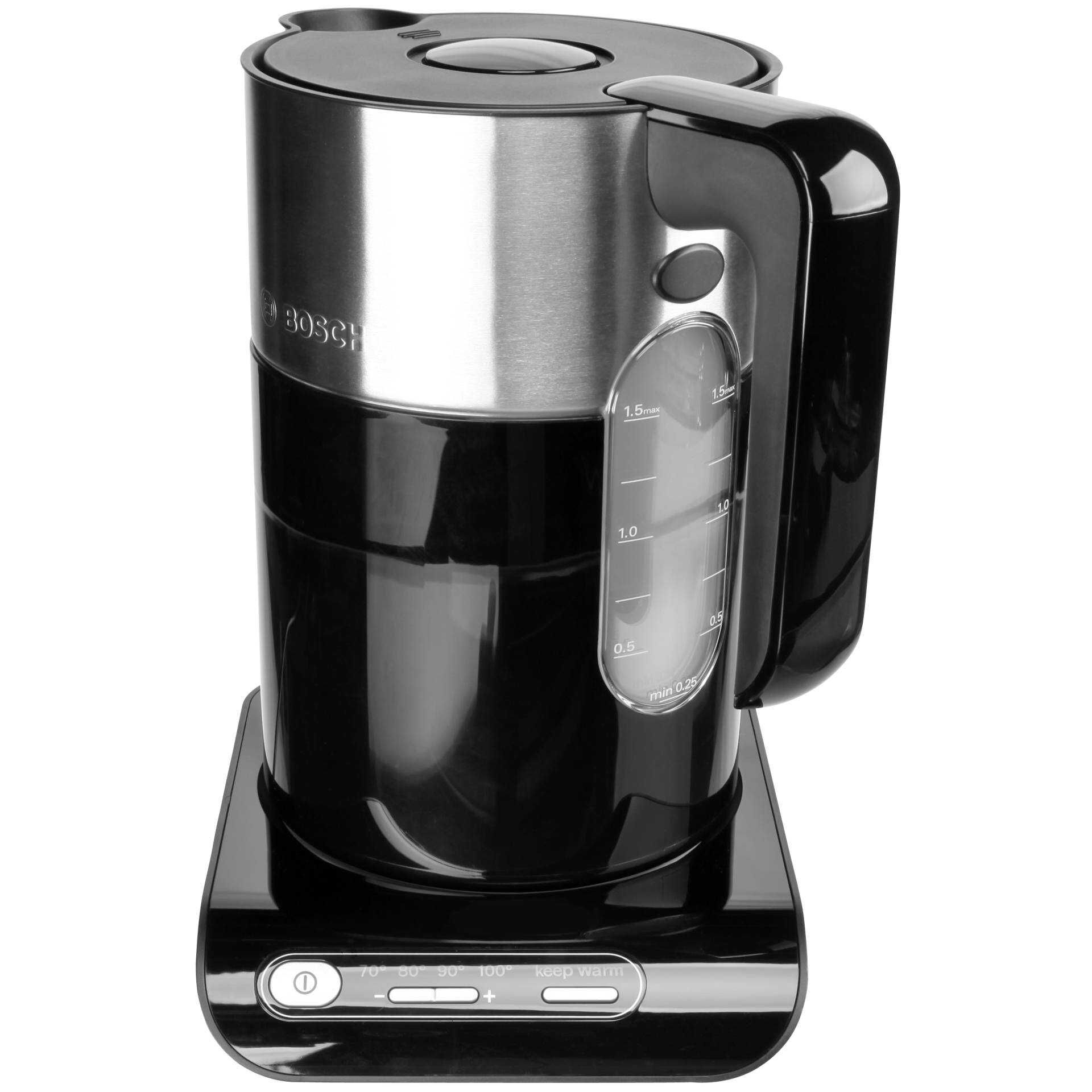 Bosch Styline TWK8613 - Wasserkocher - 1.5 Liter - 2.4 kW - Schwarz