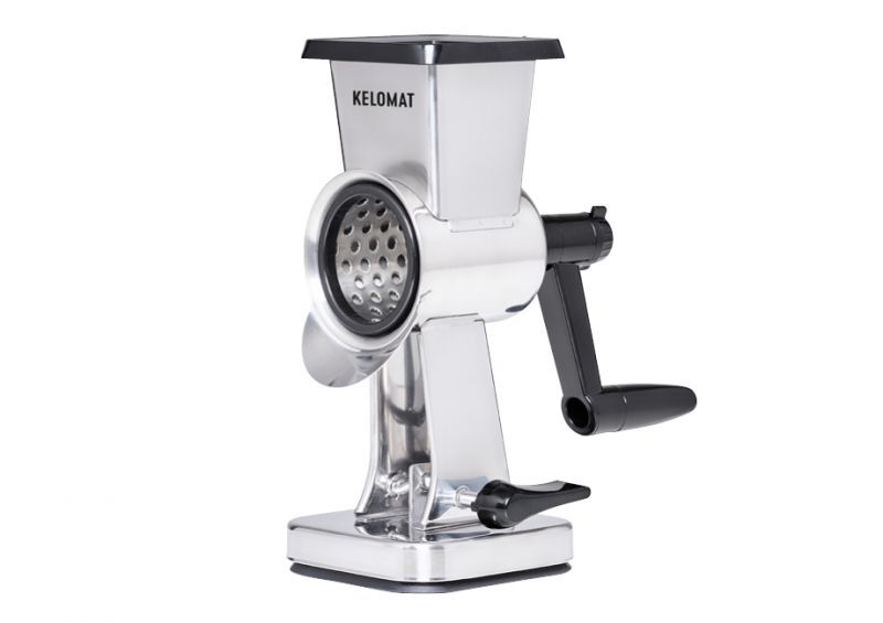 Kelomat Nuss- und Gemüsereibe Edelstahl mit 3 Trommeln