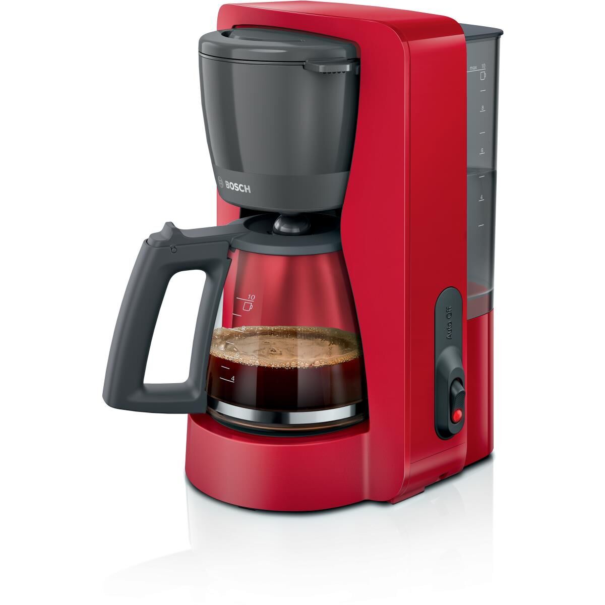 BOSCH Kaffeemaschine TKA2M114 MyMoments 10 Tassen rot