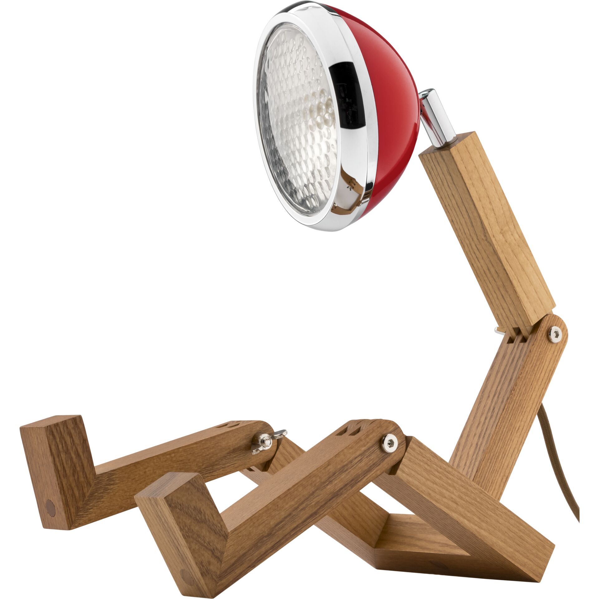 Piffany Mr. Wattson Original Tischlampe Flash red