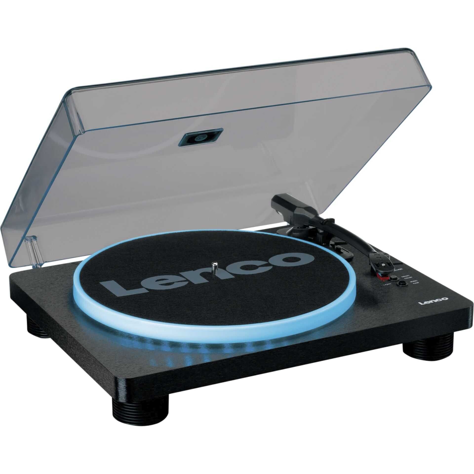 Lenco LS-50LED - Plattenspieler - 4 Watt (Gesamt) - Schwarz