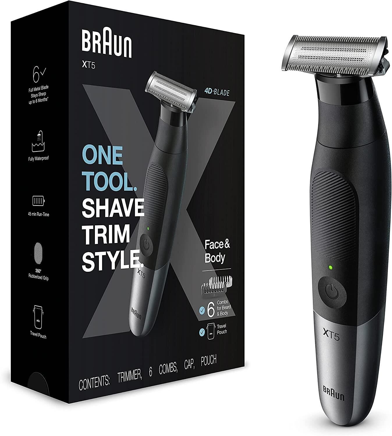Braun Series XT5200 Face + Body + Travel