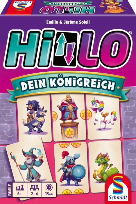 Schmidt Spiele HiLo, Dein Königreich 40680