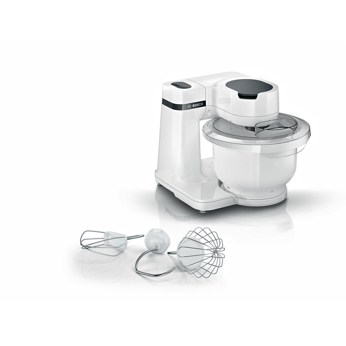 Bosch Küchenmaschine, MUM Serie | 2, 700 W, Weiß, weiss, MUMS2AW00