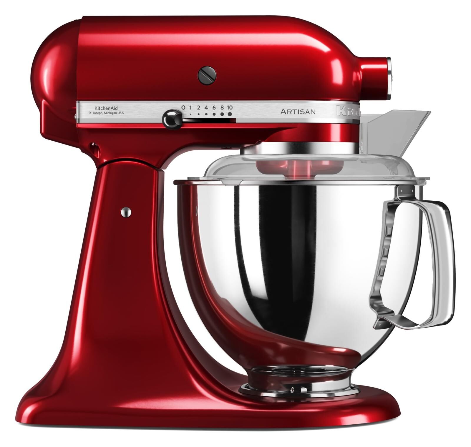 KitchenAid Artisan 5KSM175PSECA - Küchenmaschine - 300 W - Apfel Liebe rot