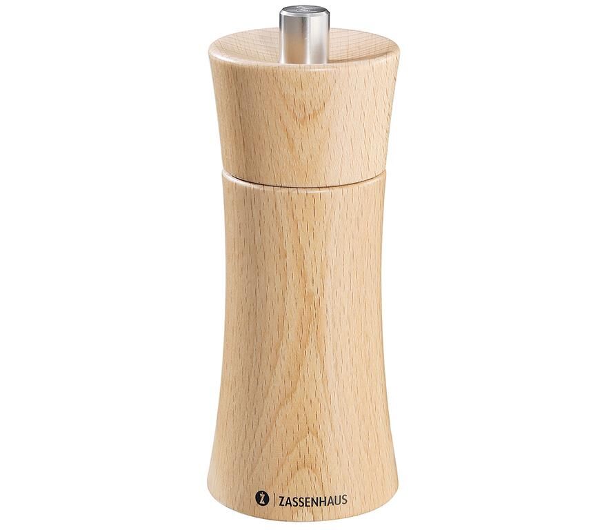 Zassenhaus Pfeffermühle "Frankfurt" 14 cm Buche