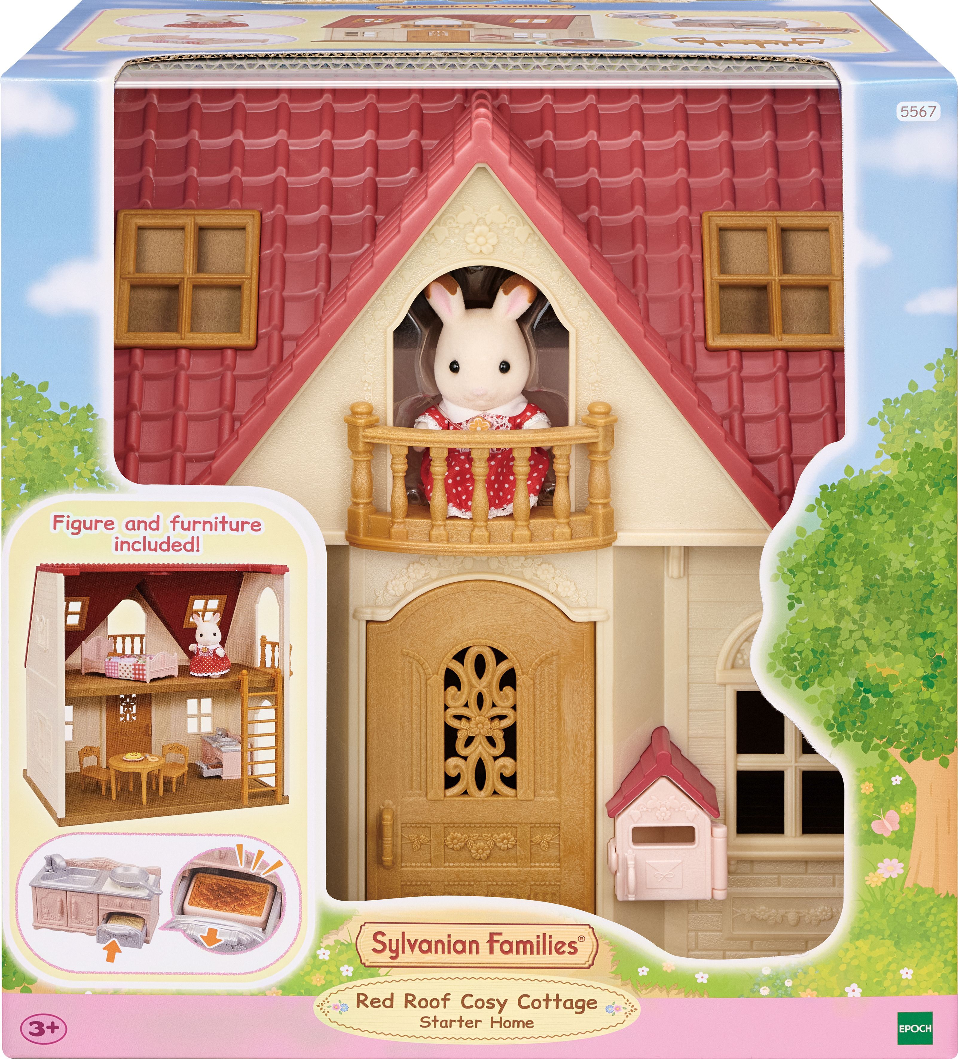 EPOCH Traumwiesen Sylvanian Families 5567 Starter Haus 5567