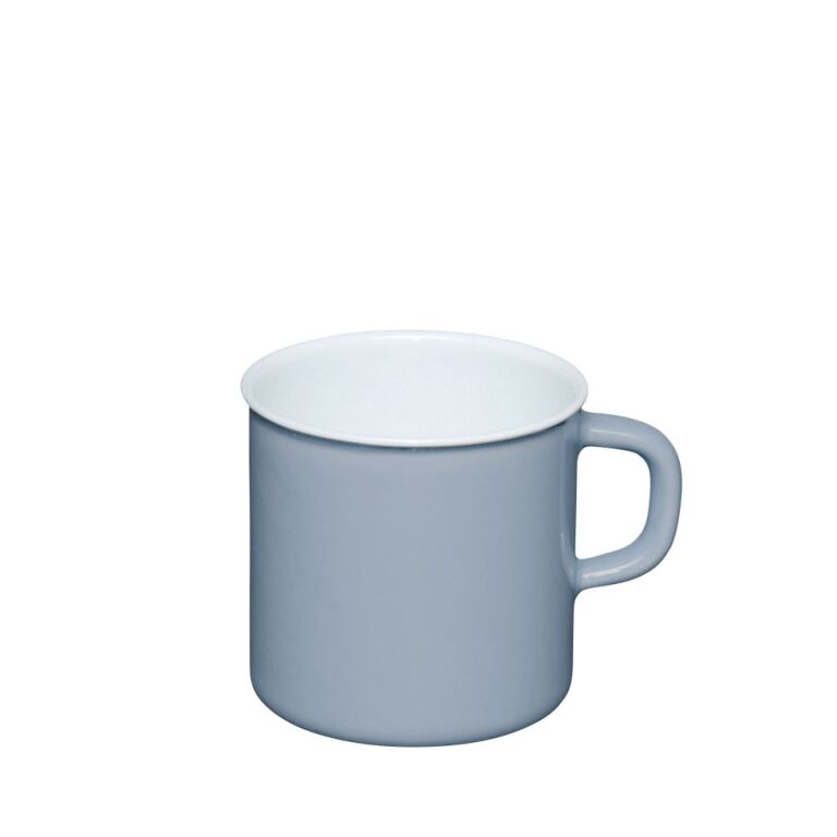 Riess Becher 3/8L Ø8cm Pure Grey Emaille