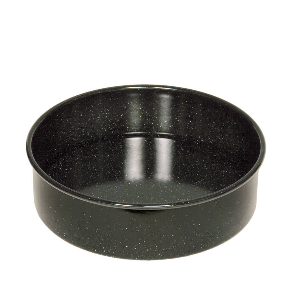 Riess Tortenform/Backform mit Hebeboden Ø26cm Schwarz Emaille Classic