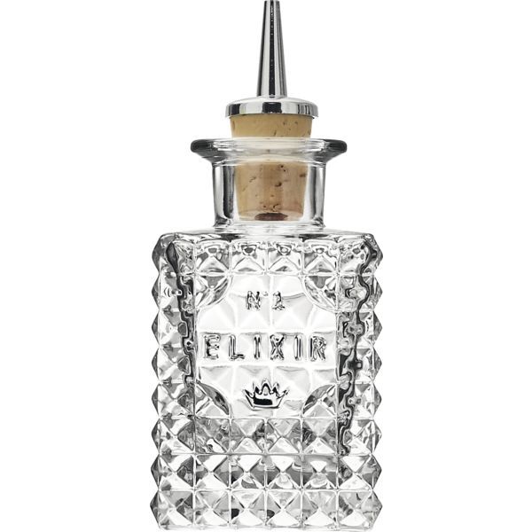 BORMIOLI LUIGI Elixir Dosier-/Barflasche mit Ausgießer, Inhalt 100 ml