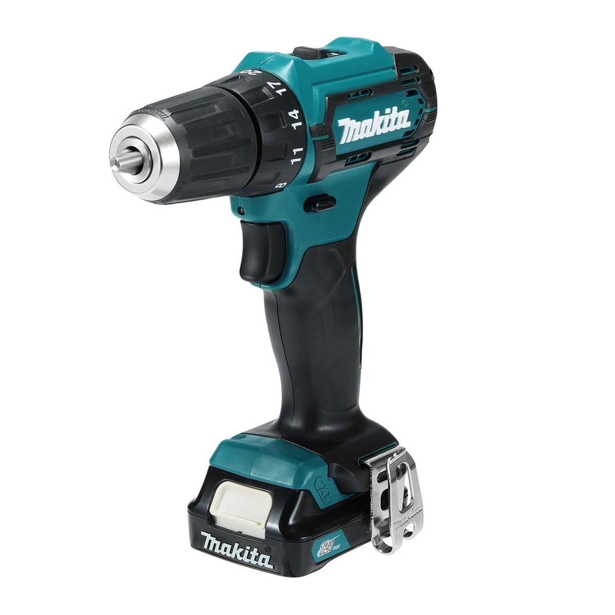 Makita Akku-Bohrschrauber CXT 12 V max ohne Akku und Ladegerät• 30 Nm • 0 - 1.700 U/min