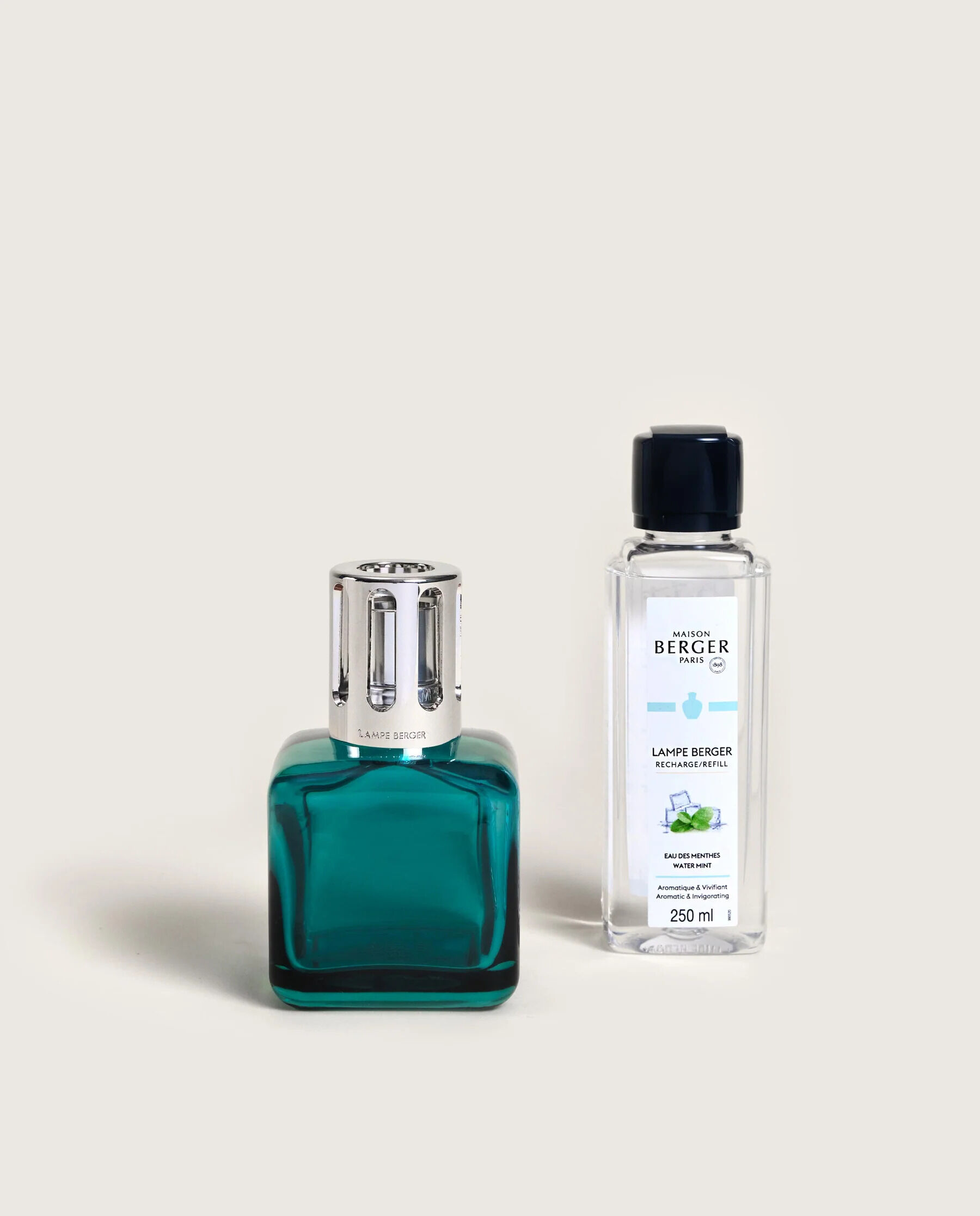 Lampe Berger Geschenkset Ice Cube Erfrischendes Minzwasser