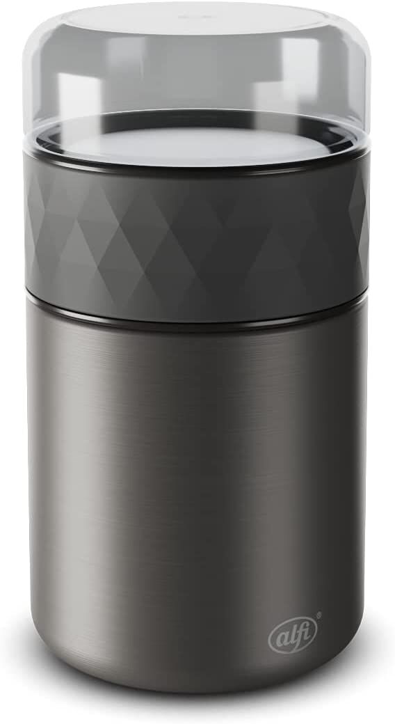 alfi ENDLESS FOOD MUG caviar black mat 0,50l