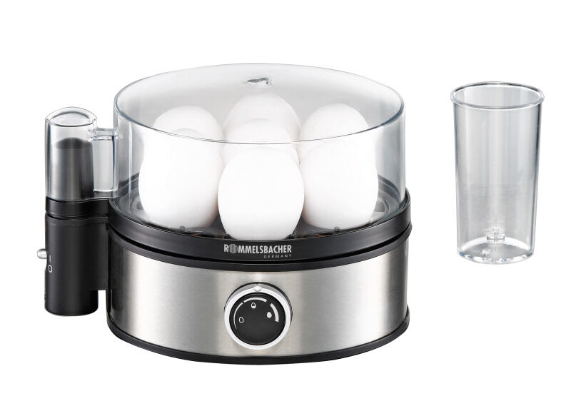 ROMMELSBACHER Eierkocher,7Stk,400W,einst.Härtegrad,elekt.Kochzeitüberw. ER 400