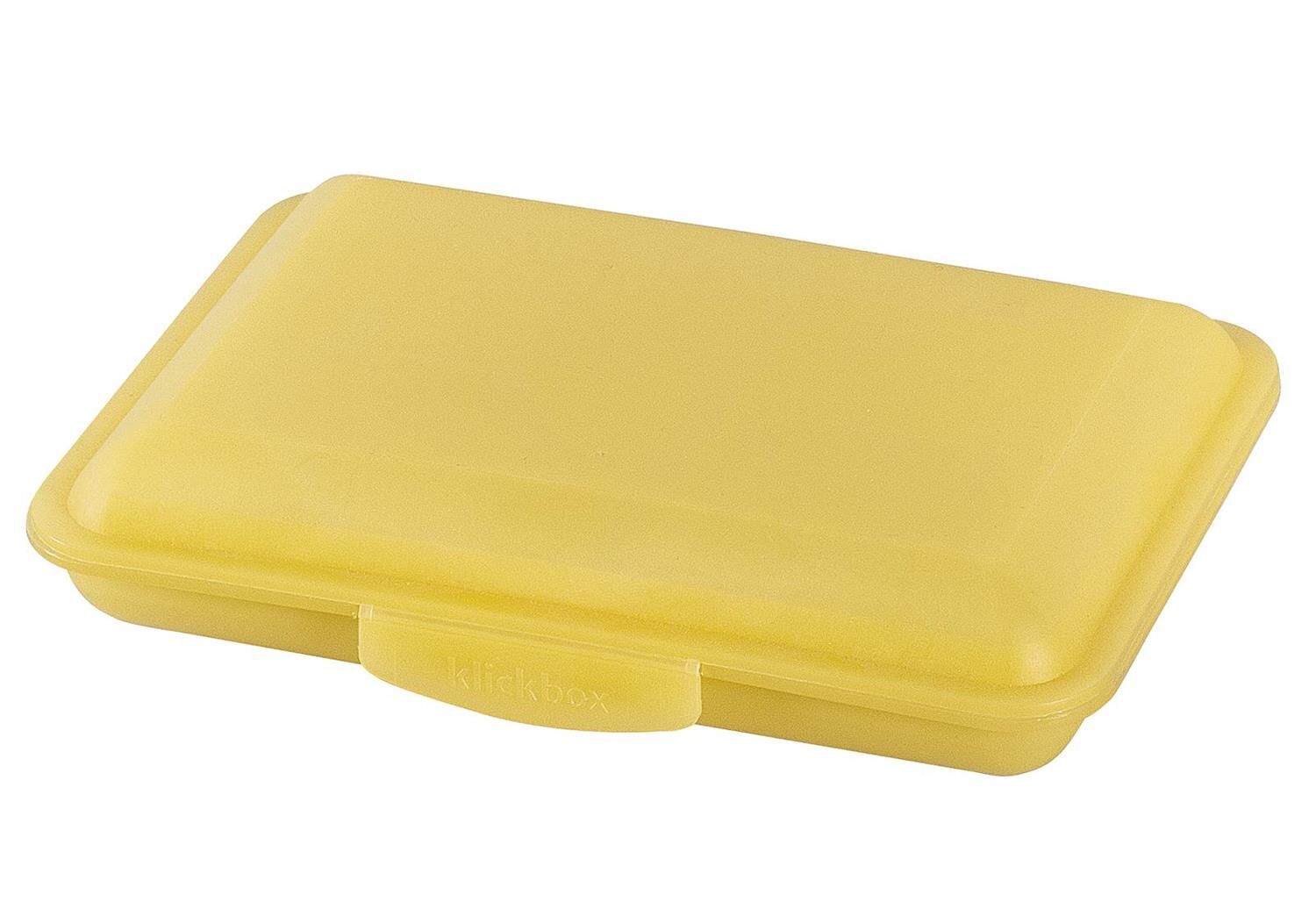 BUCHSTEINER HANSI Brotdose Klickbox Mini 16x11x3,5cm farbig sortiert