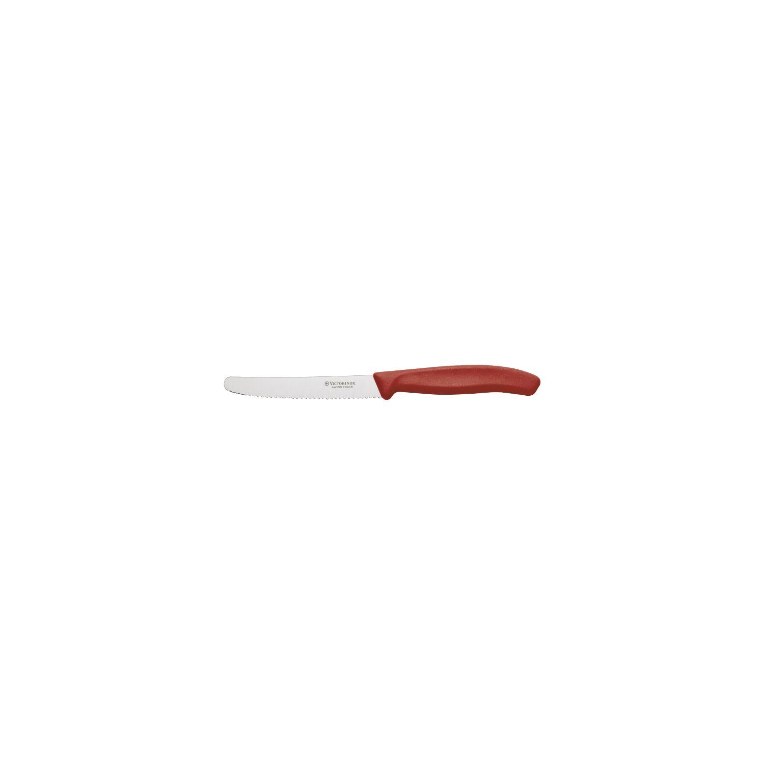 VICTORINOX Tomatenmesser, Klingenlänge: 110 mm, rot