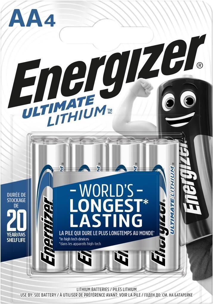 Energizer FR/L91 Lithium Mignon 4-er Blister
