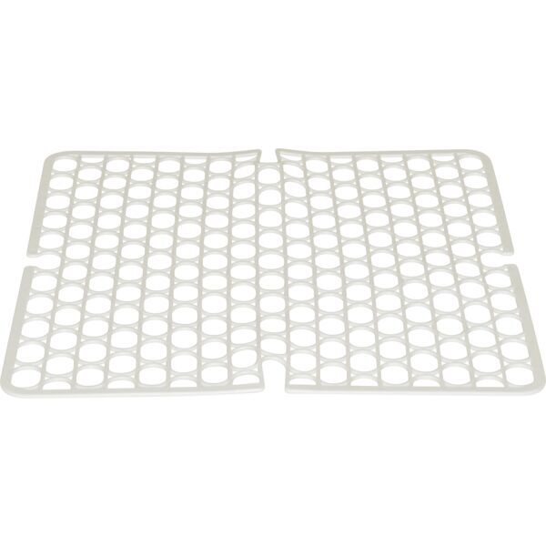 Abwascheinlage Kunststoff, weiß, 2-tlg., Länge: 290 mm, Breite: 290 mm