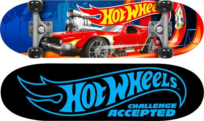 Stamp HOT WHEELS Skateboard 71cm ABEC5 HW500310