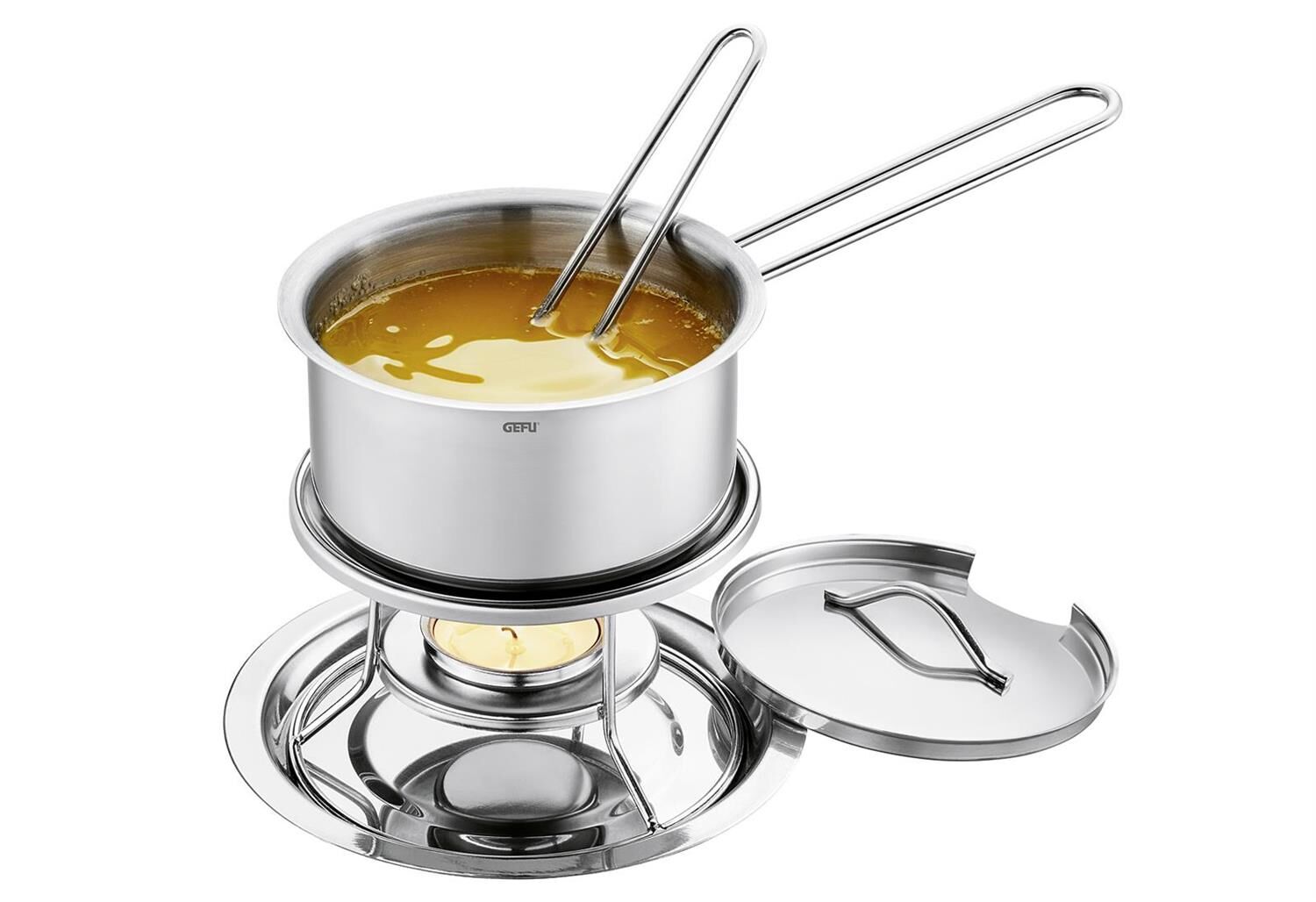 GEFU Saucen- und Butterwärmer-Set Caloric 6teilig