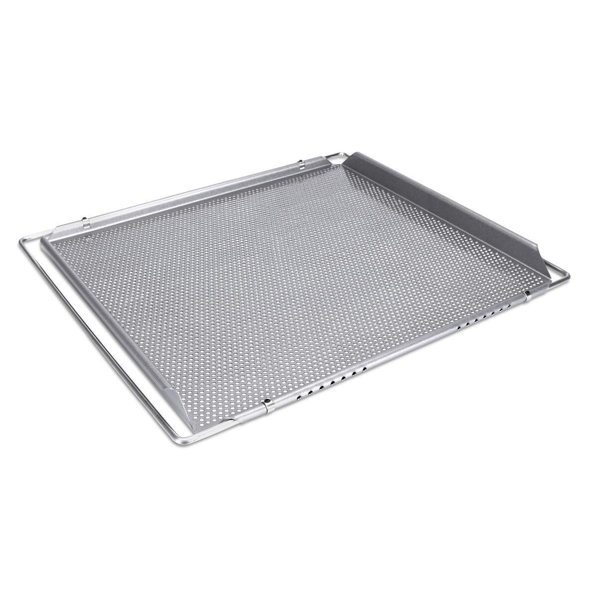 Städter Herdbackblech gelocht 40x35 cm Silber