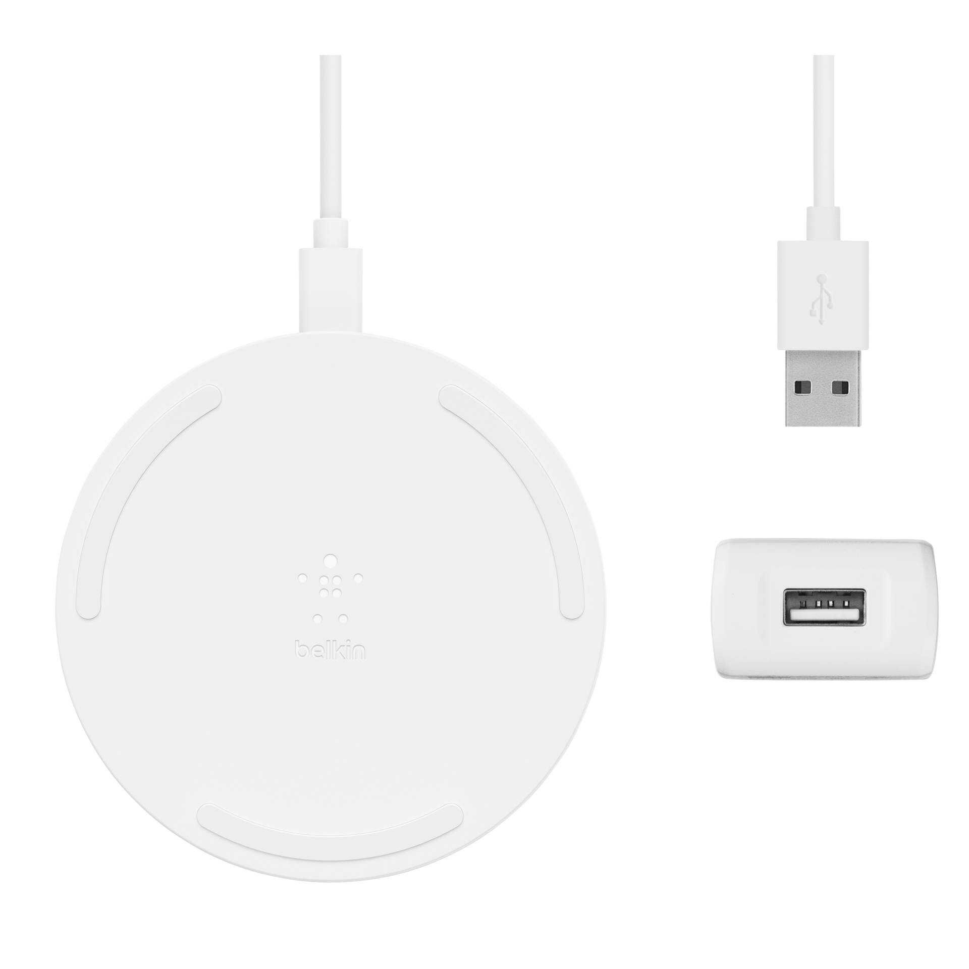 Belkin BOOST CHARGE - Induktive Ladematte - 10 Watt - weiß