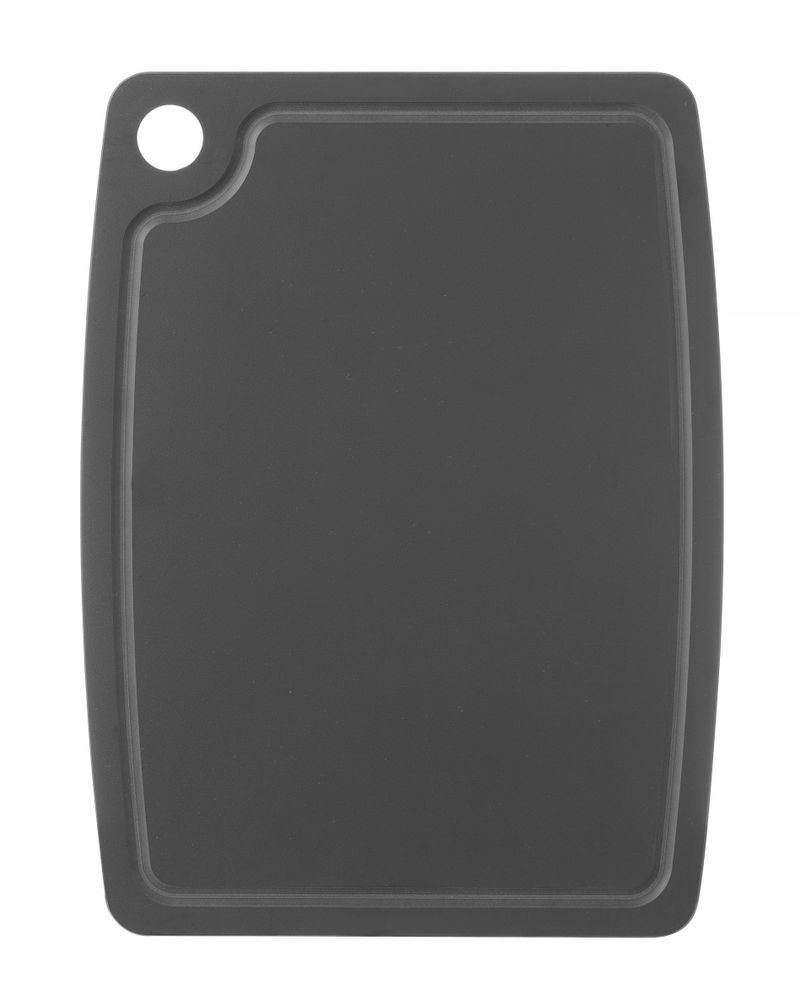 HENDI Holzfaser-Schneidbrett , Schwarz, 370x275x(H)6mm