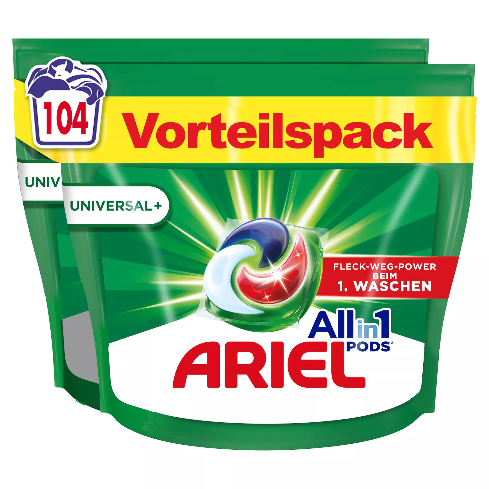 Ariel All-in-1 PODS Flüssigwaschmittel-Kapseln 104 Waschladungen
