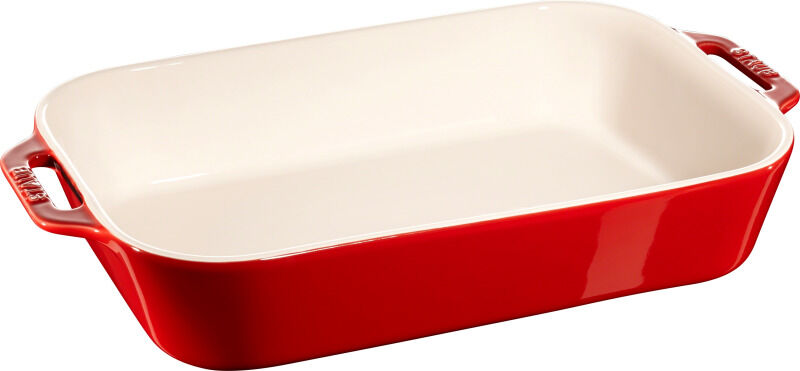 ZWILLING Auflaufform Keramik 34 x 24cm 4.5l kirschrot 40511-148-0 1004617 CERAMICA BY STAUB