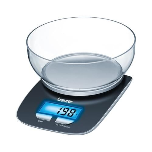 BEURER Küchenwaage KS 25 Digital,  Tragkraft 3kg