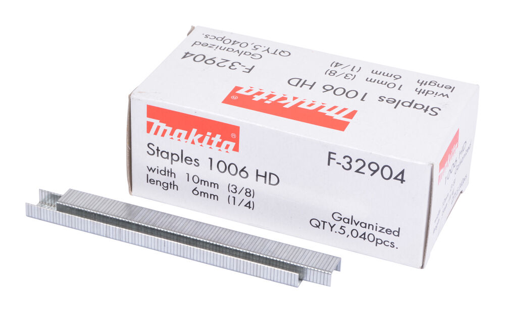 Makita Tackerklammern, 6 x 10 mm, 5.040 Stk. blank • 6 x 10 mm • 5.040 Stk.