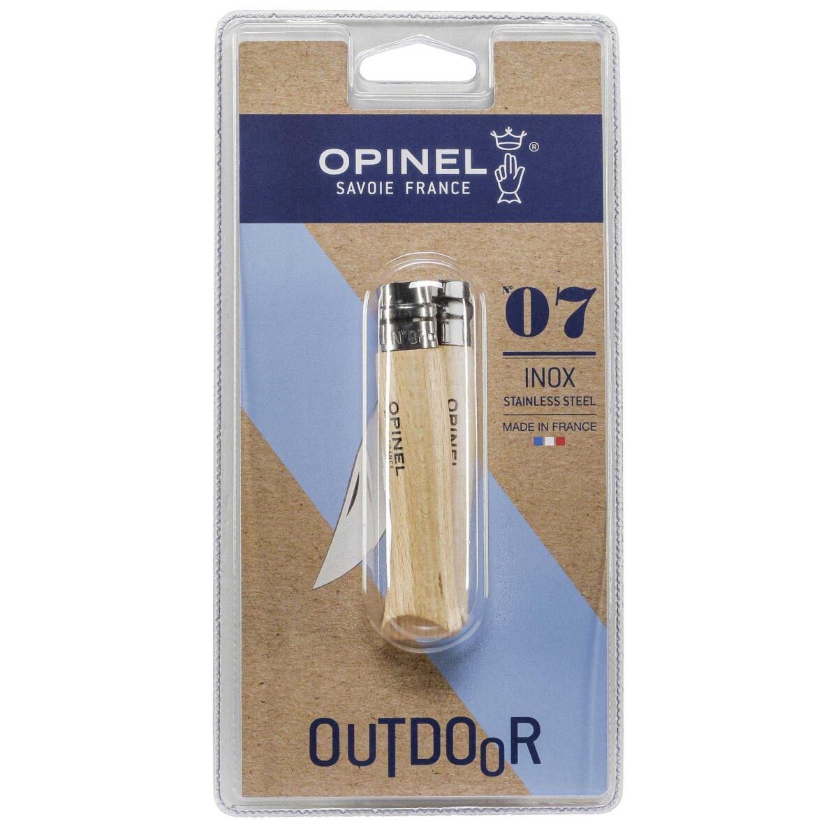 Opinel Tradition N°07 - Klappmesser - 8 cm - Natural