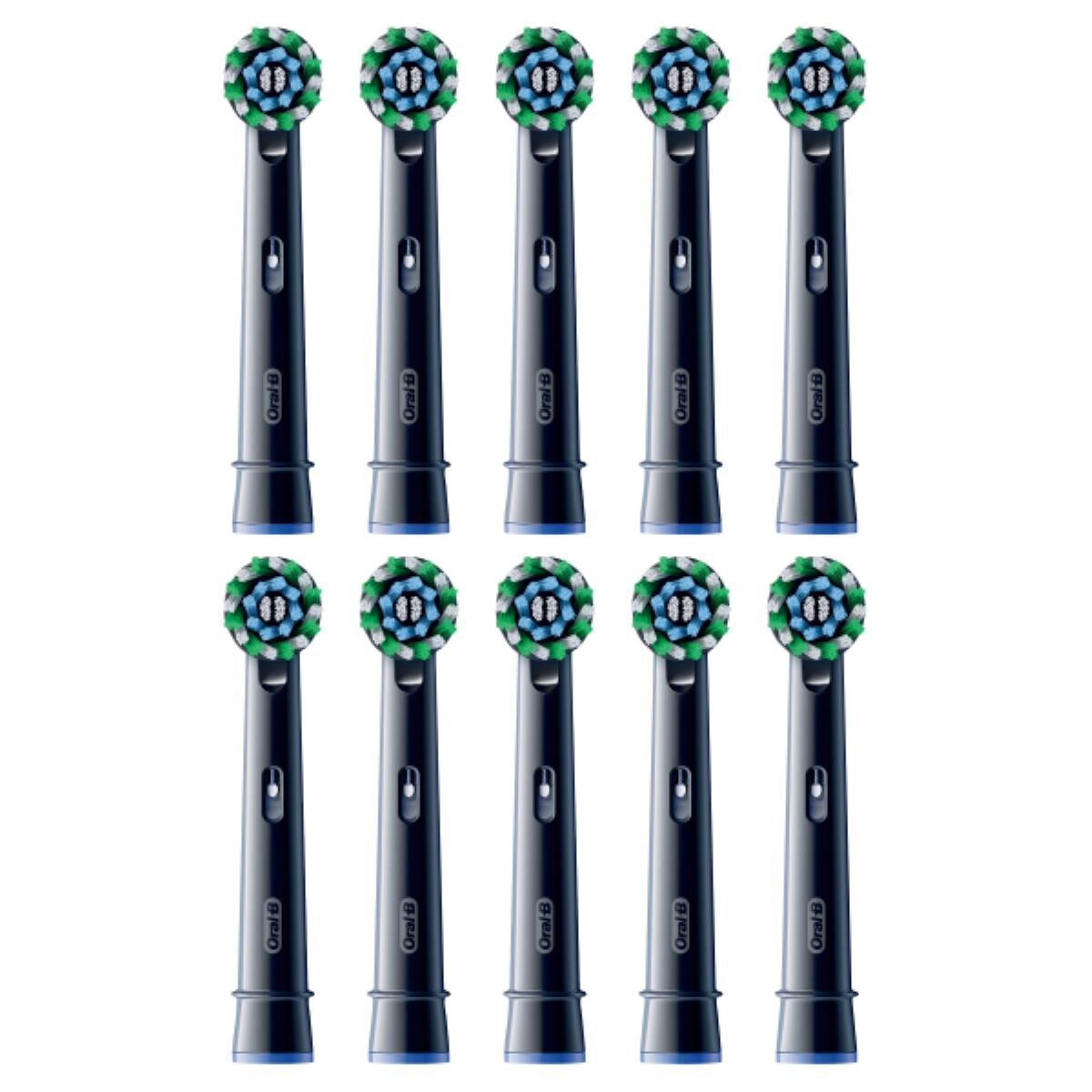 Oral-B Aufsteckbürsten Pro CrossAction schwarz 10er