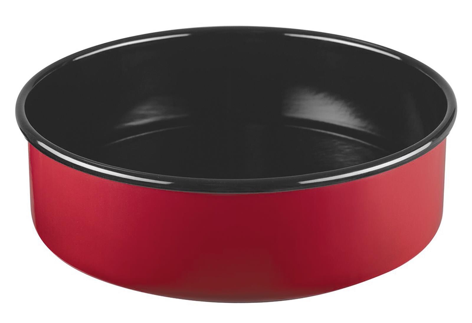 RIESS Tortenform Ø26cm rot Emaille