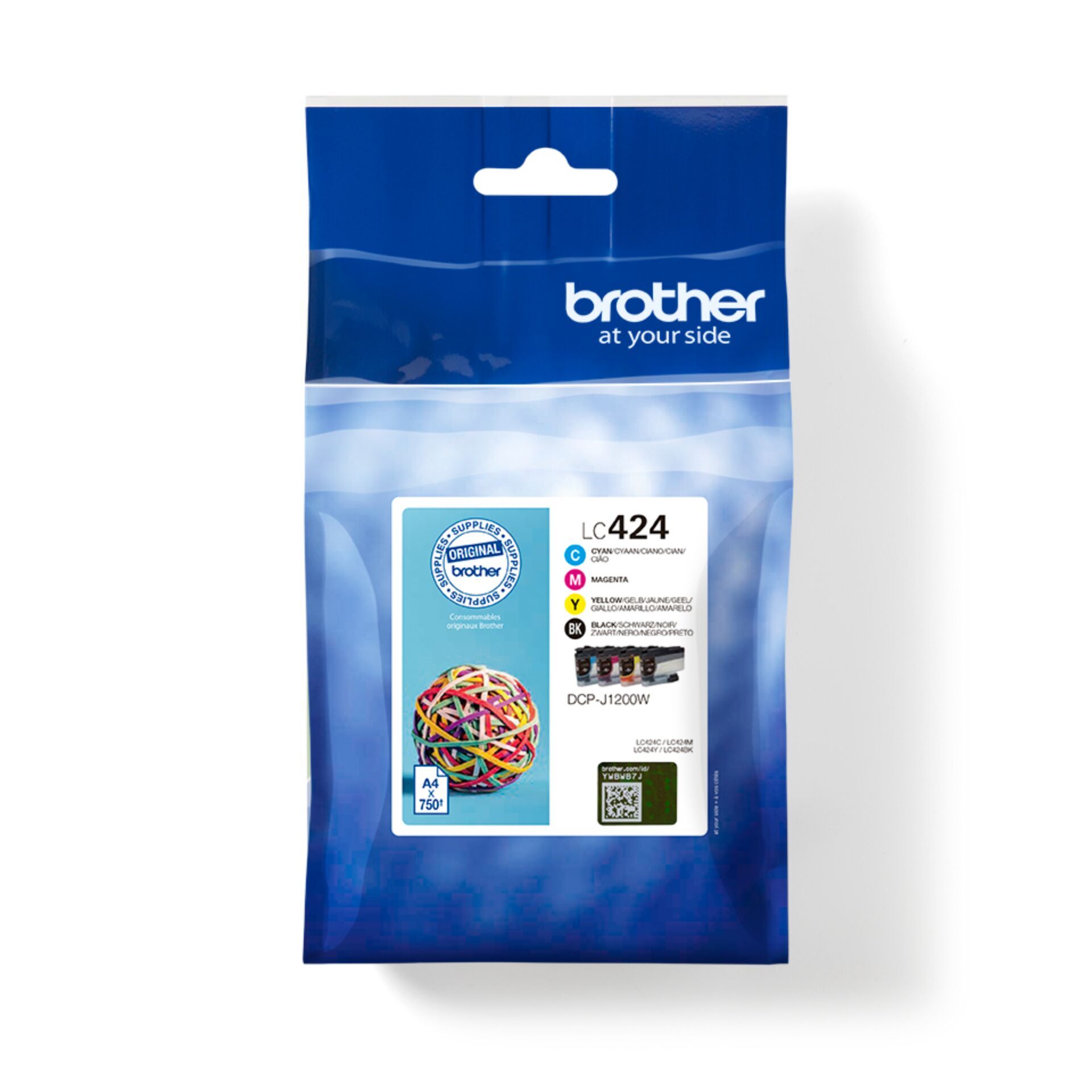 Brother - 4er-Pack - Schwarz, Gelb, Cyan, Magenta - original - Tintenpatrone