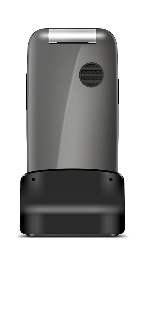 Emporia ONE, Klappgehäuse, 6,1 cm (2.4"), 2 MP, Bluetooth, 900 mAh, Schwarz, Grau