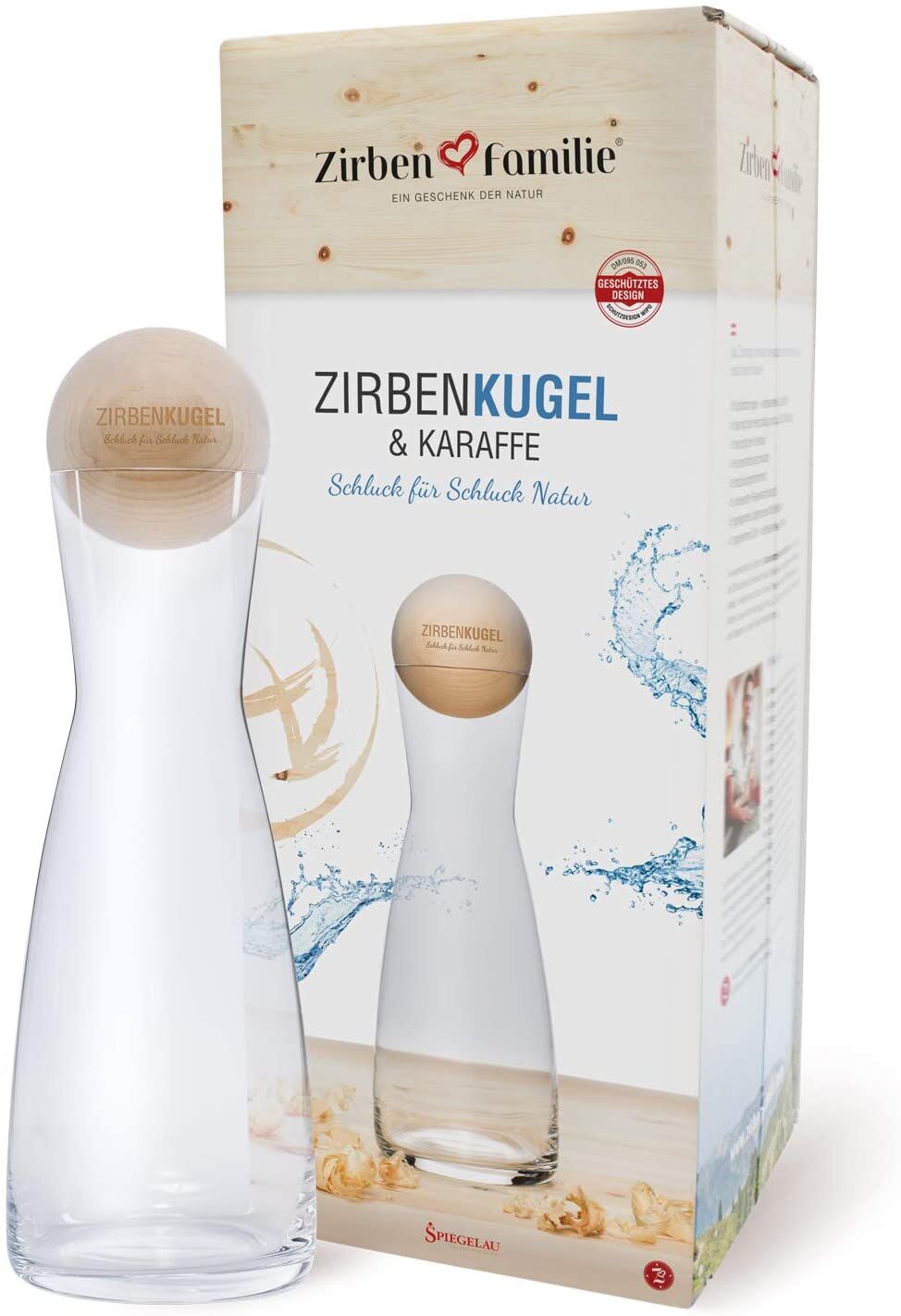 ZirbenKugel Set "Schluck f. Schluck Natur"