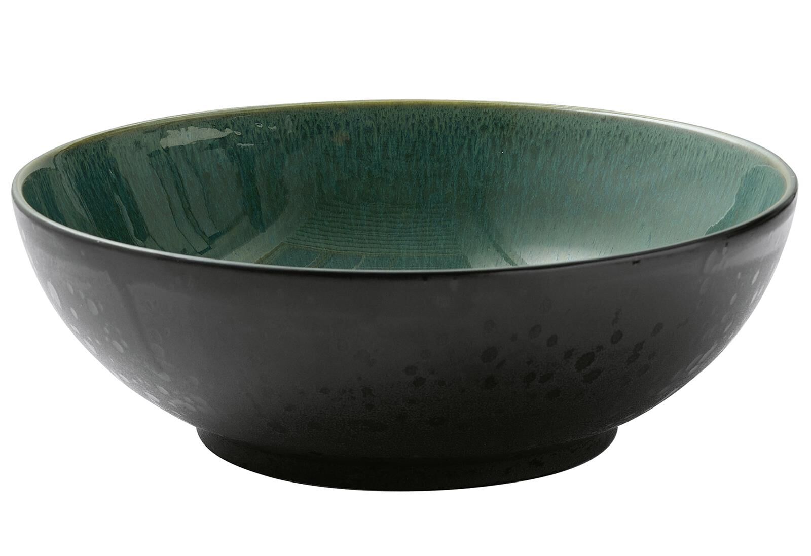 BITZ Salatschale Bitz 30cm schwarz/grün