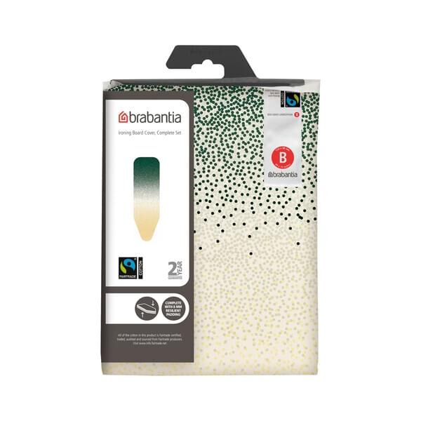Brabantia Baumwollbezug B mit 8mm Unterlage Bügeltischbezug