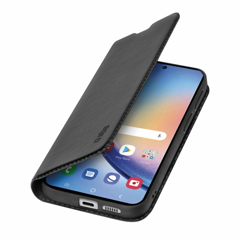 SBS TEBKLITESAA35K, Geldbörsenhülle, Samsung, Galaxy A35, 16,8 cm (6.6"), Schwarz