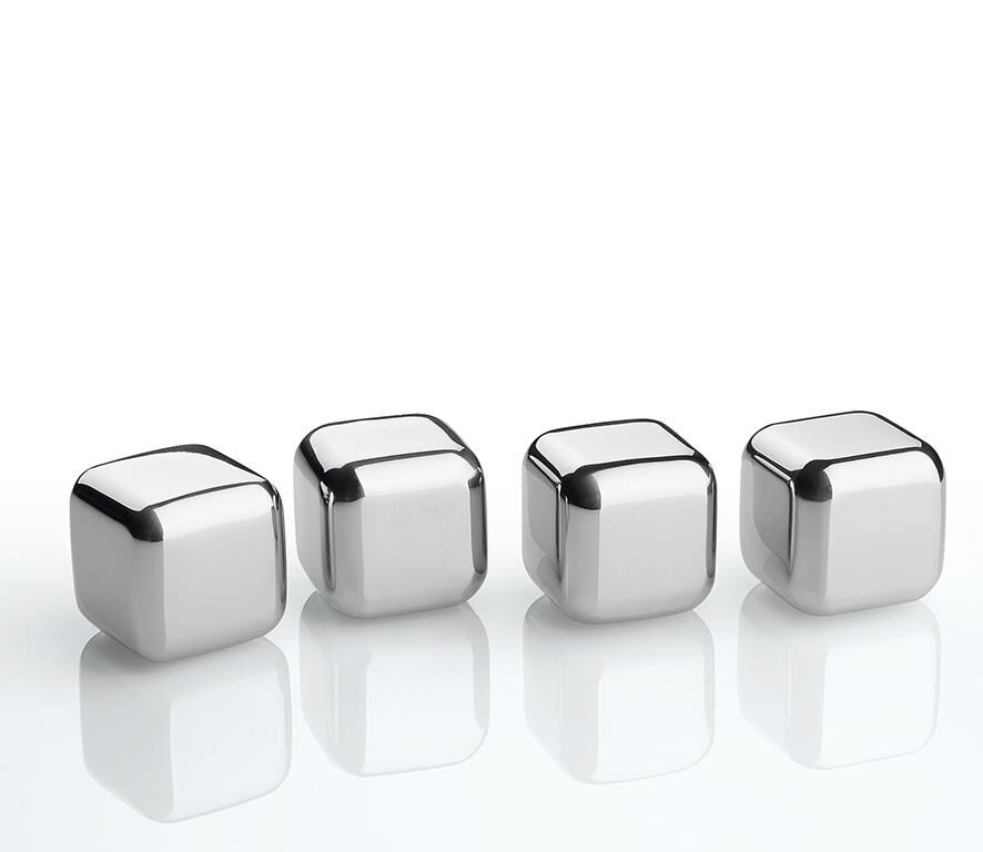 Cilio Kühlwürfel STEEL - 4er Set
