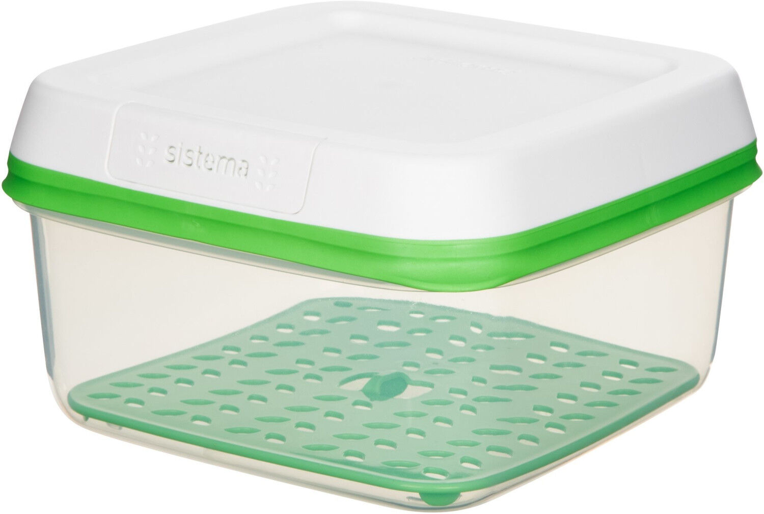 Sistema FreshWorks Dose, 2,6 l grün/weiß